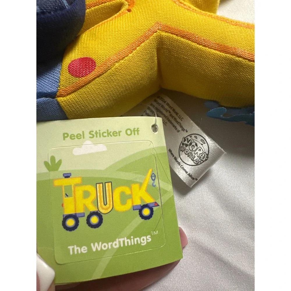 Word World Plush TRUCK WordThings Magnetic Connecting Letters Learning Toy NWT